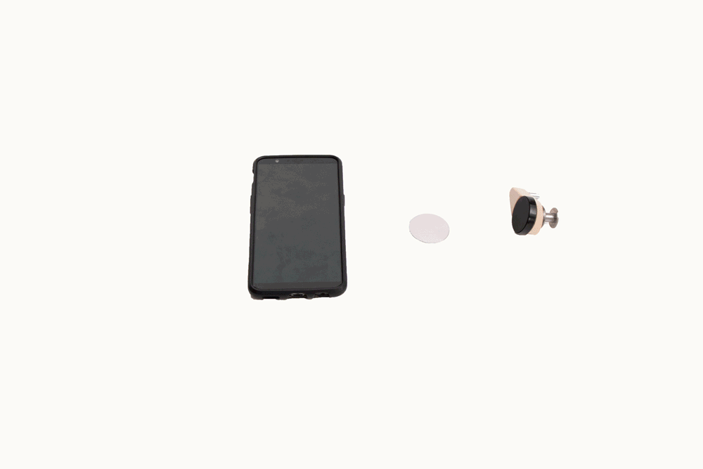 Porte téléphone magnétique