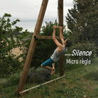 Poutre portable - Silence Prise d'escalade Dam Art Factory   