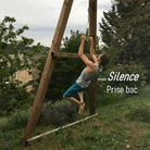 Poutre portable - Silence Prise d'escalade Dam Art Factory   